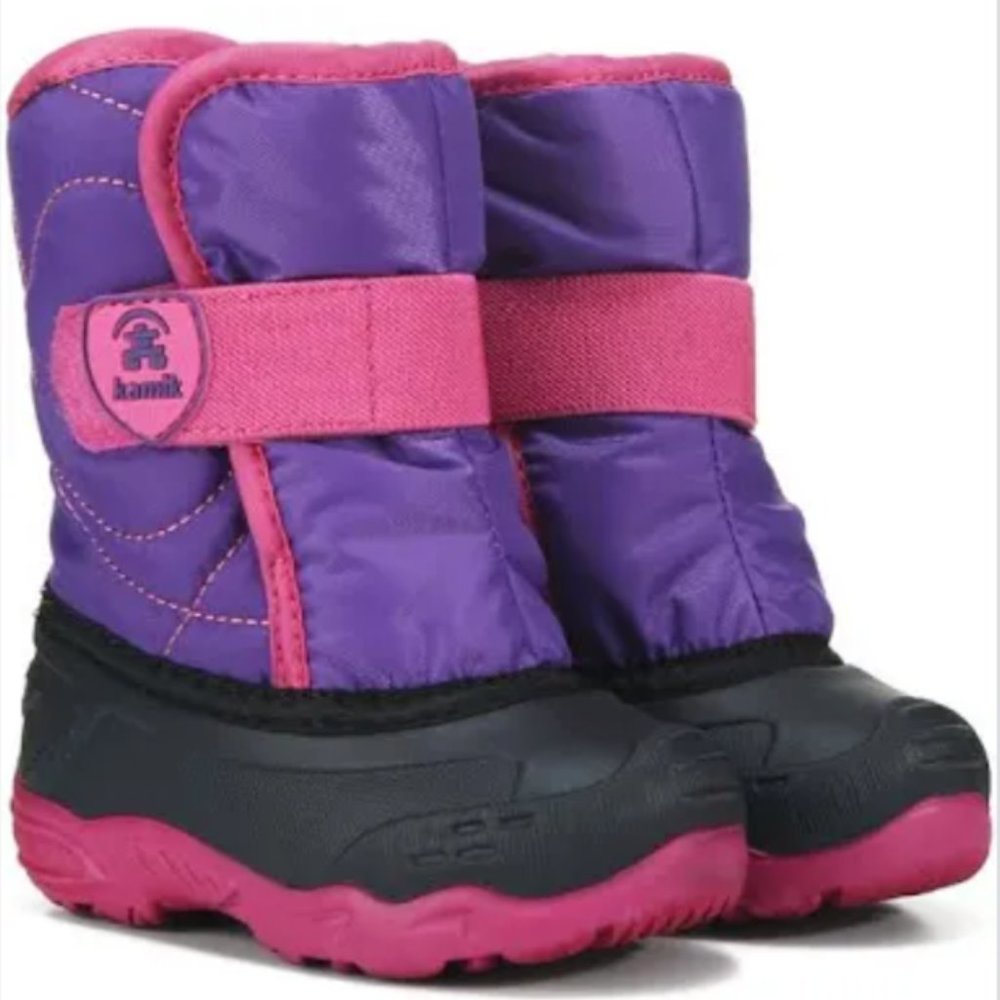 Kamik Kid's Snowybug Waterproof Winter Boot Toddler